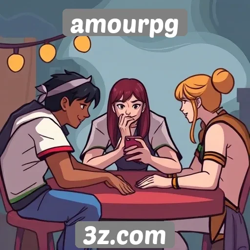 novas funcionalidades de comunidade no amourpg